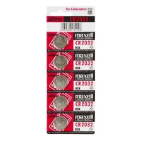 Батарейка CR2032 Maxell, 3В, упаковка 5шт