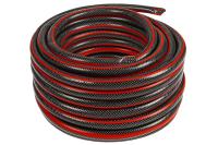 Шланг поливочный Вихрь 1/2, 25м ПВХ усиленный премиум, пищевой, трехслойный, армированный