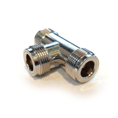 Переходник N-female - 2x N-female тройник